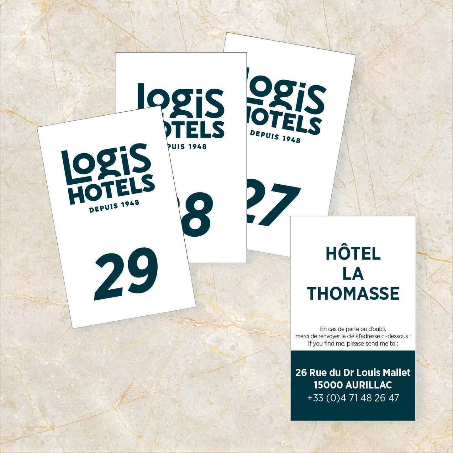 Etiquette personnalisée pour Créoglass Logis