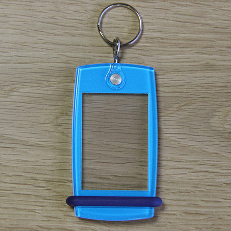 CREOBS: signalétique, badge et porte clé - Porte-clé porte-carte bleu