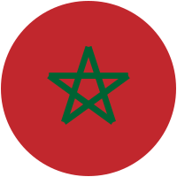 Drapeaux sur badge