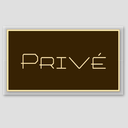 Plaque privé