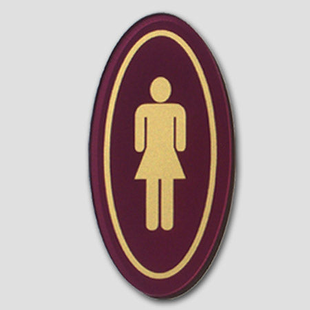 Plaque Toilettes femme