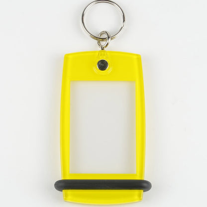  Mini Créoglass Color en opaque jaune, joint noir, parfait pour une gestion simplifiée des zones d’hébergement