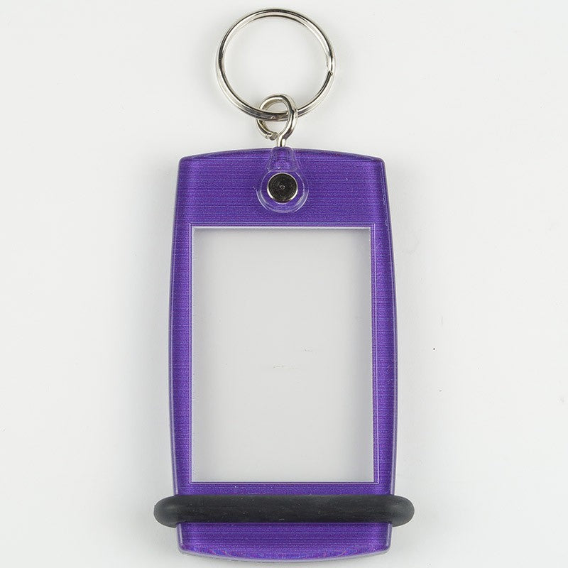 Mini Créoglass Color en violet opaque, montrant une personnalisation colorée sans étiquette facile à placer.