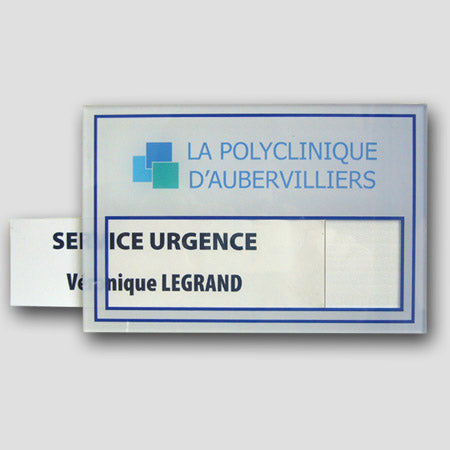 Plaque personnalisable