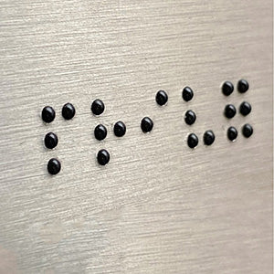 O - Option - Relief / Braille